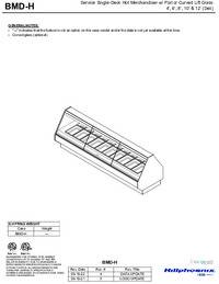 【特別訳あり特価】 Single-Deck BMDH Service Hillphoenix – Case Display Hot-Food ラッピング・包装